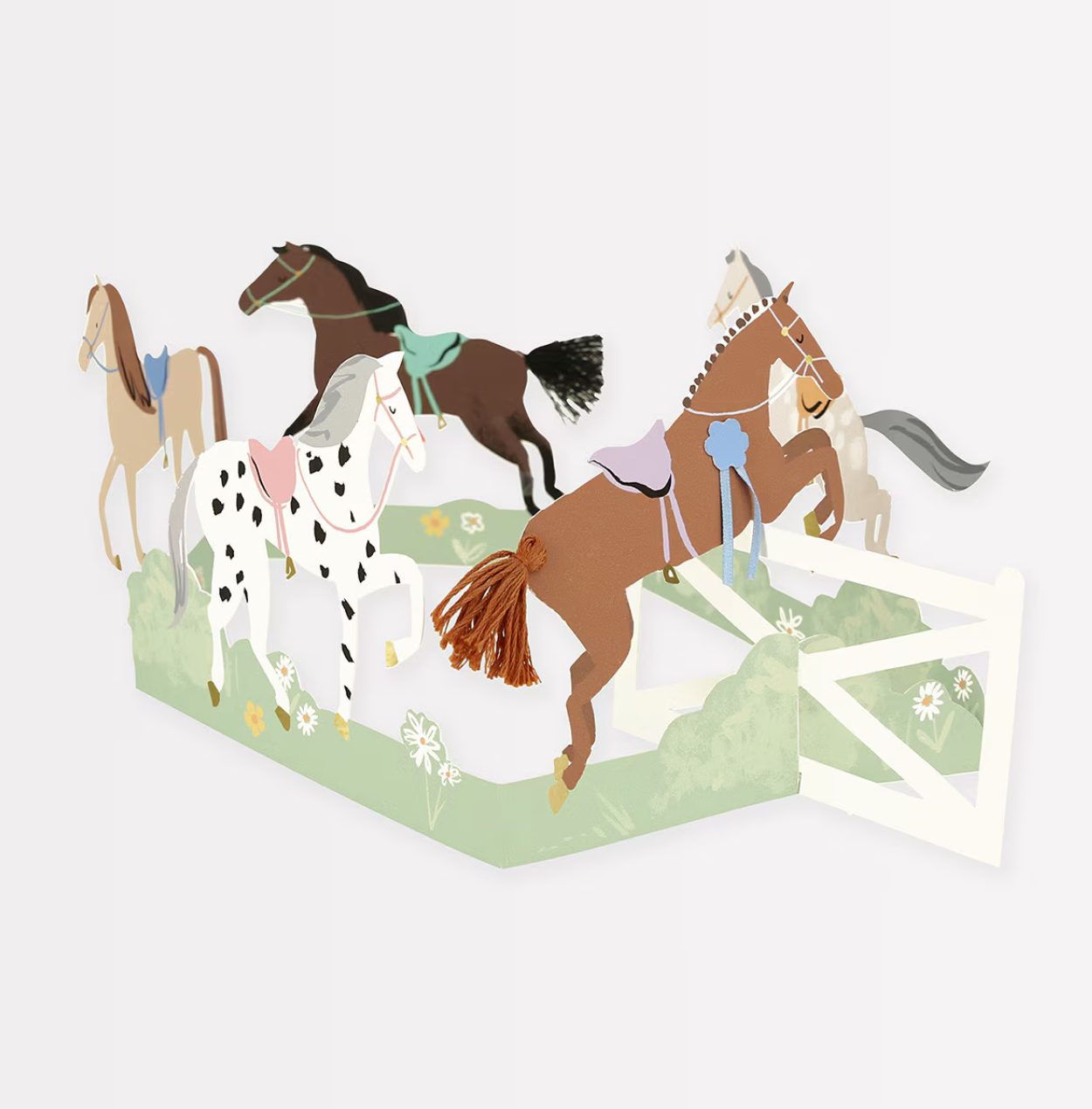 Meri Meri Concertina Horse Card