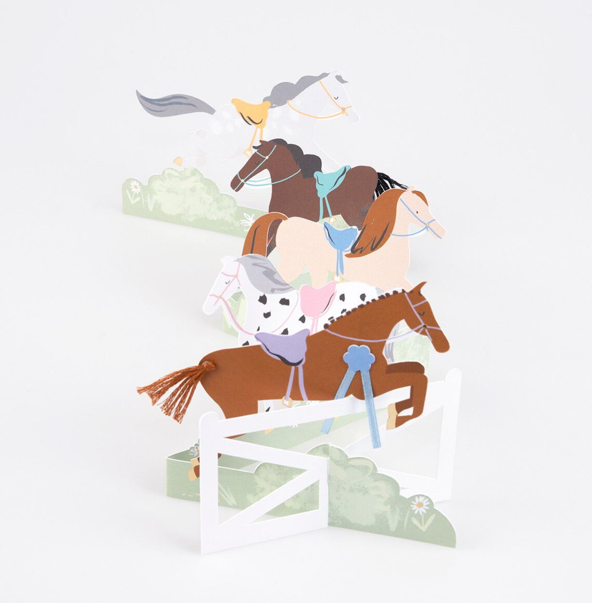 Meri Meri Concertina Horse Card
