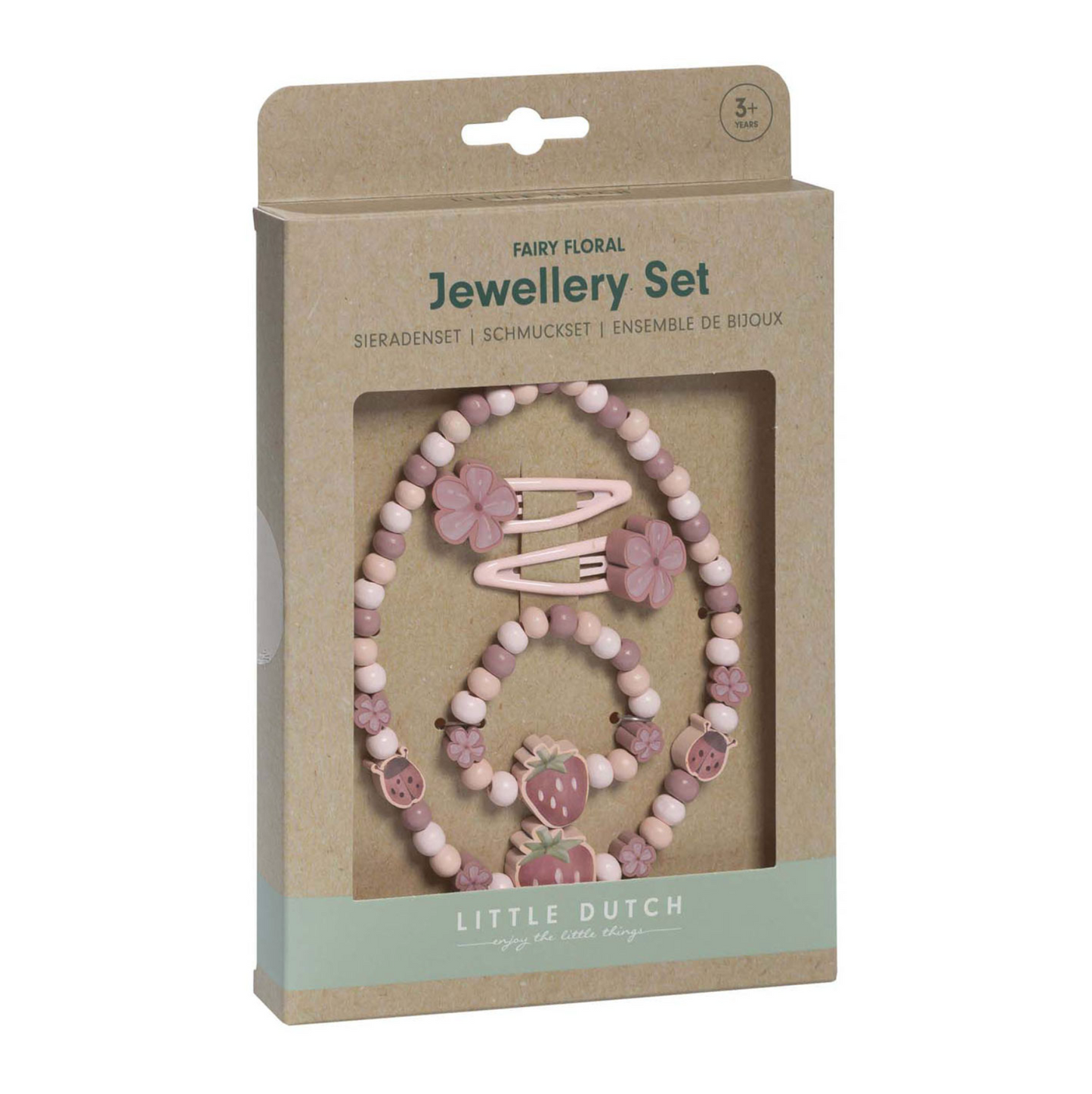 Little Dutch Wooden Jewellery Set - Strawberry