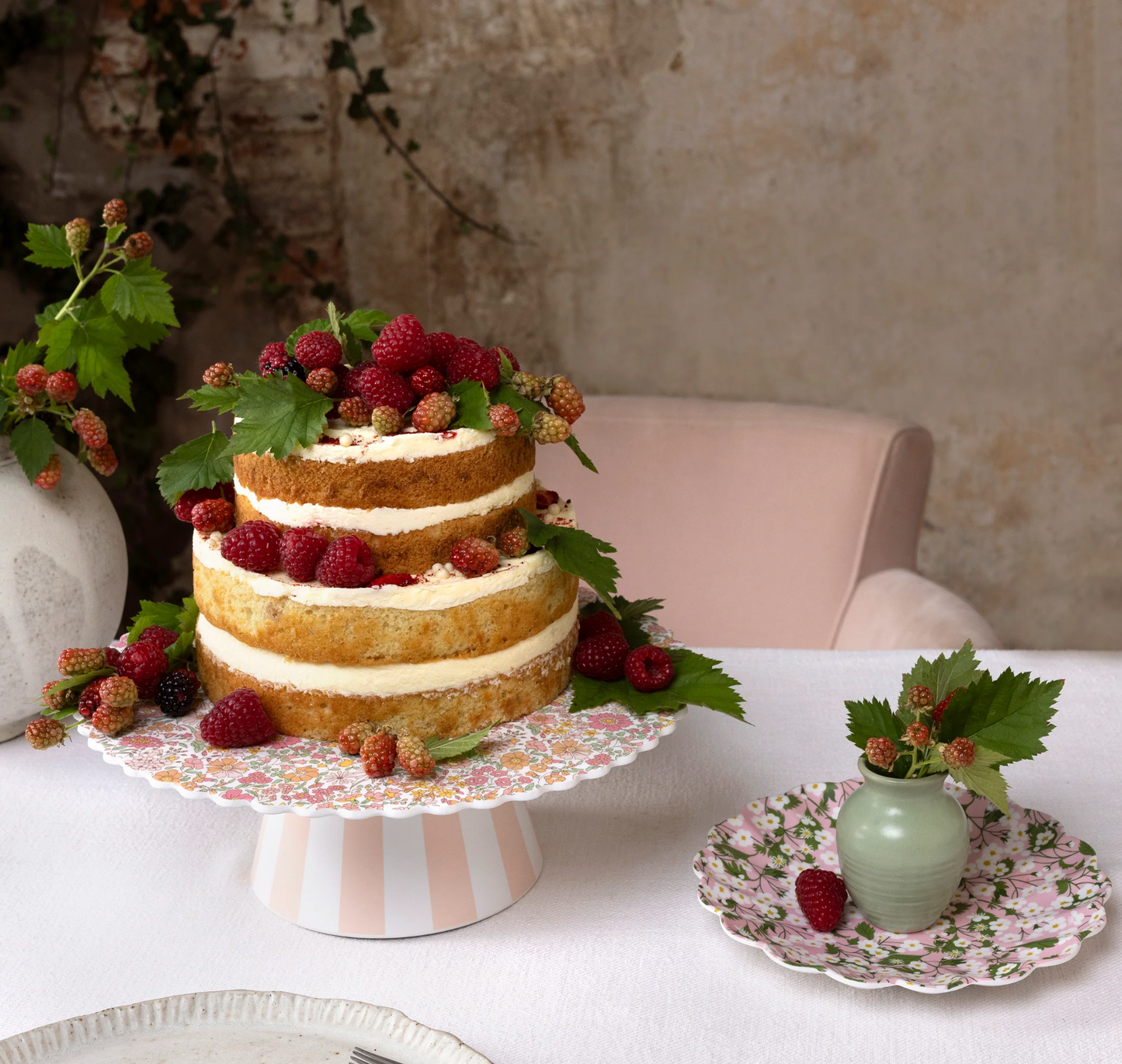 Meri Meri Meri Meri x Liberty Reusable Cake Stand