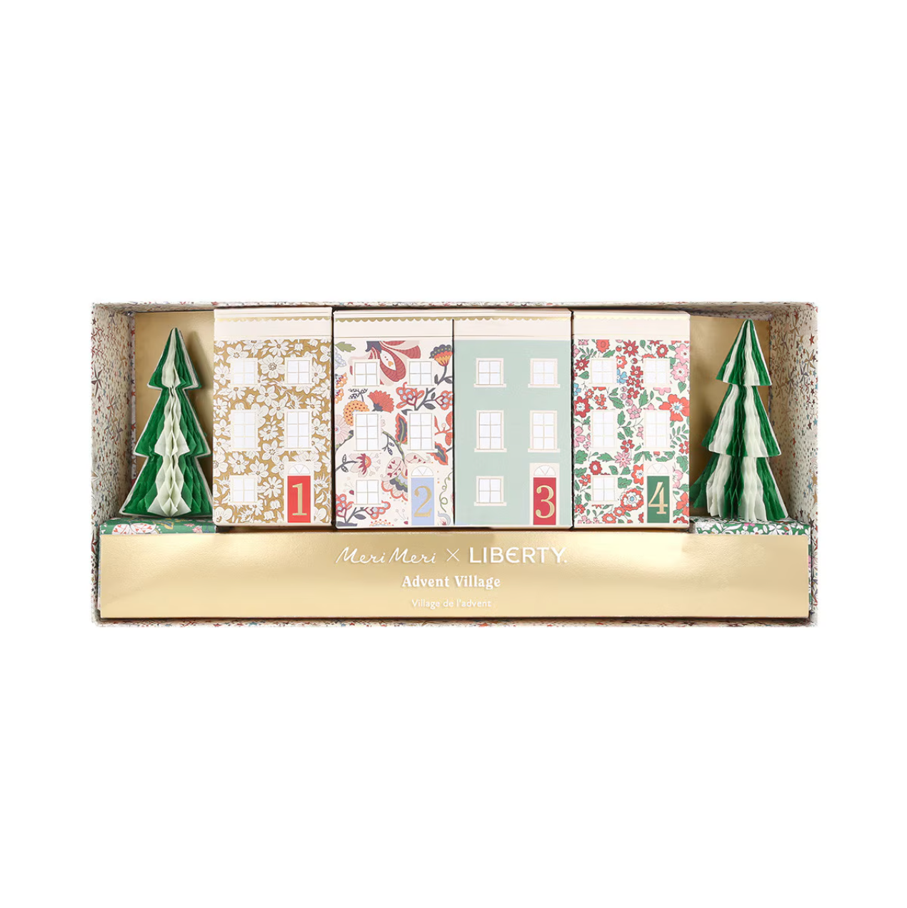 Meri Meri x Liberty Advent Village
