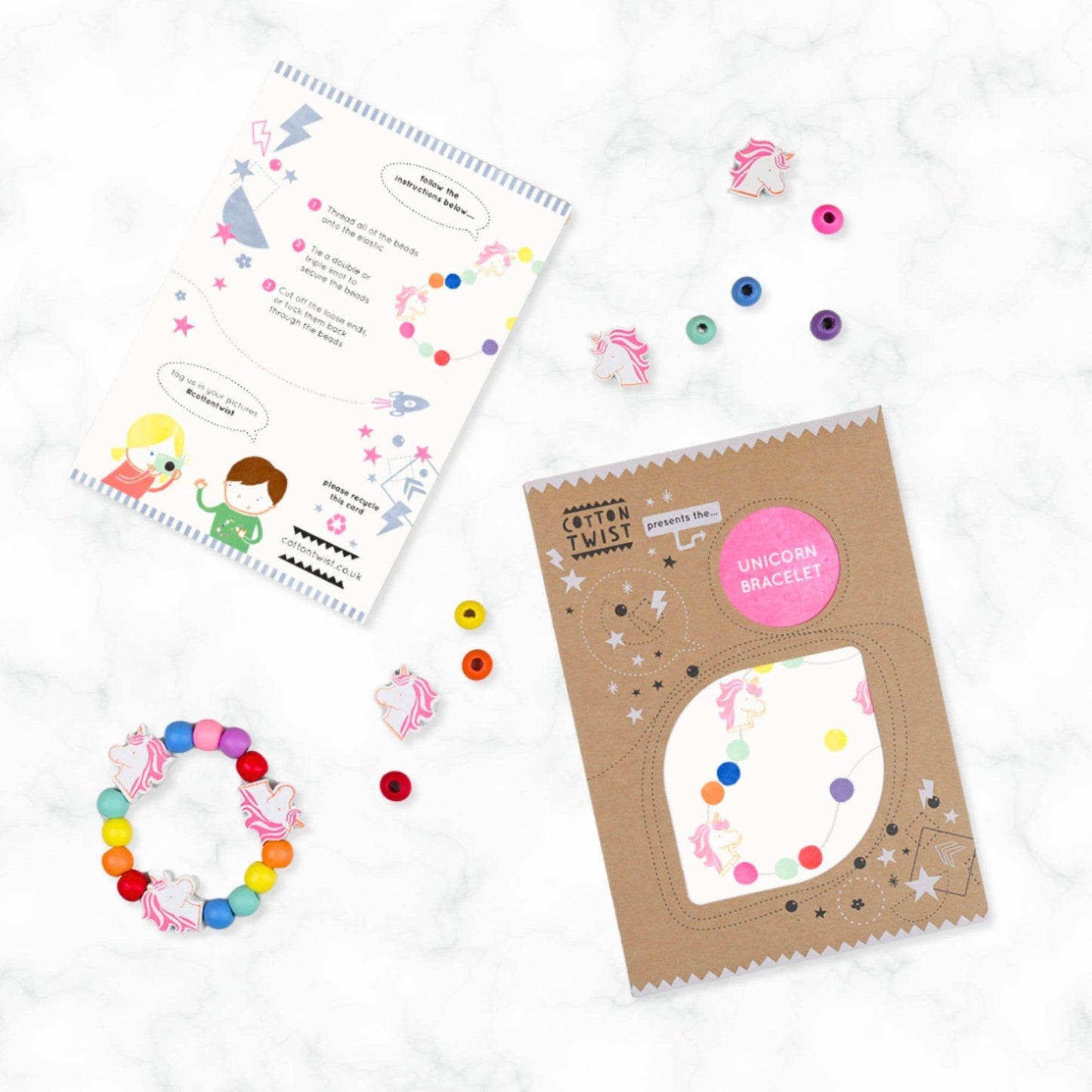 Cotton Twist Make Your Own Unicorn Bracelet