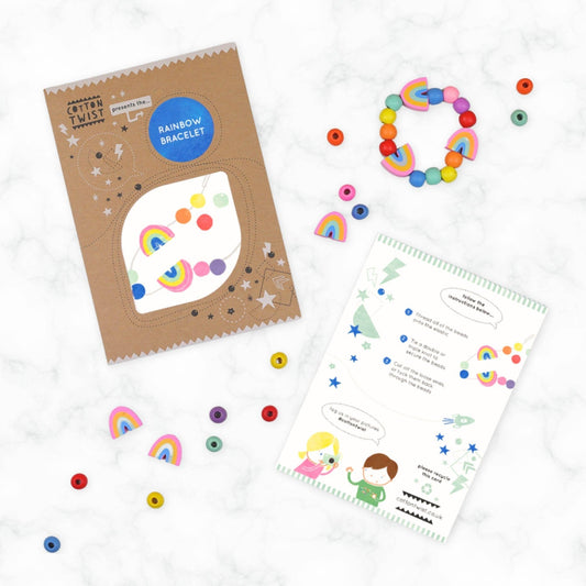 Cotton Twist Make Your Own Rainbow Bracelet