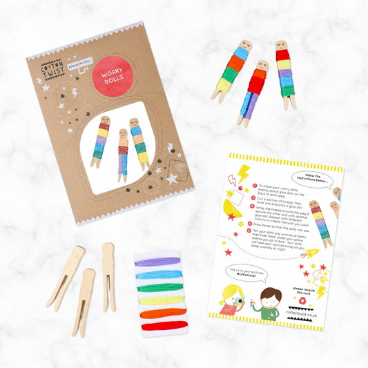 Cotton Twist Make Your Own Worry Dolls Kit