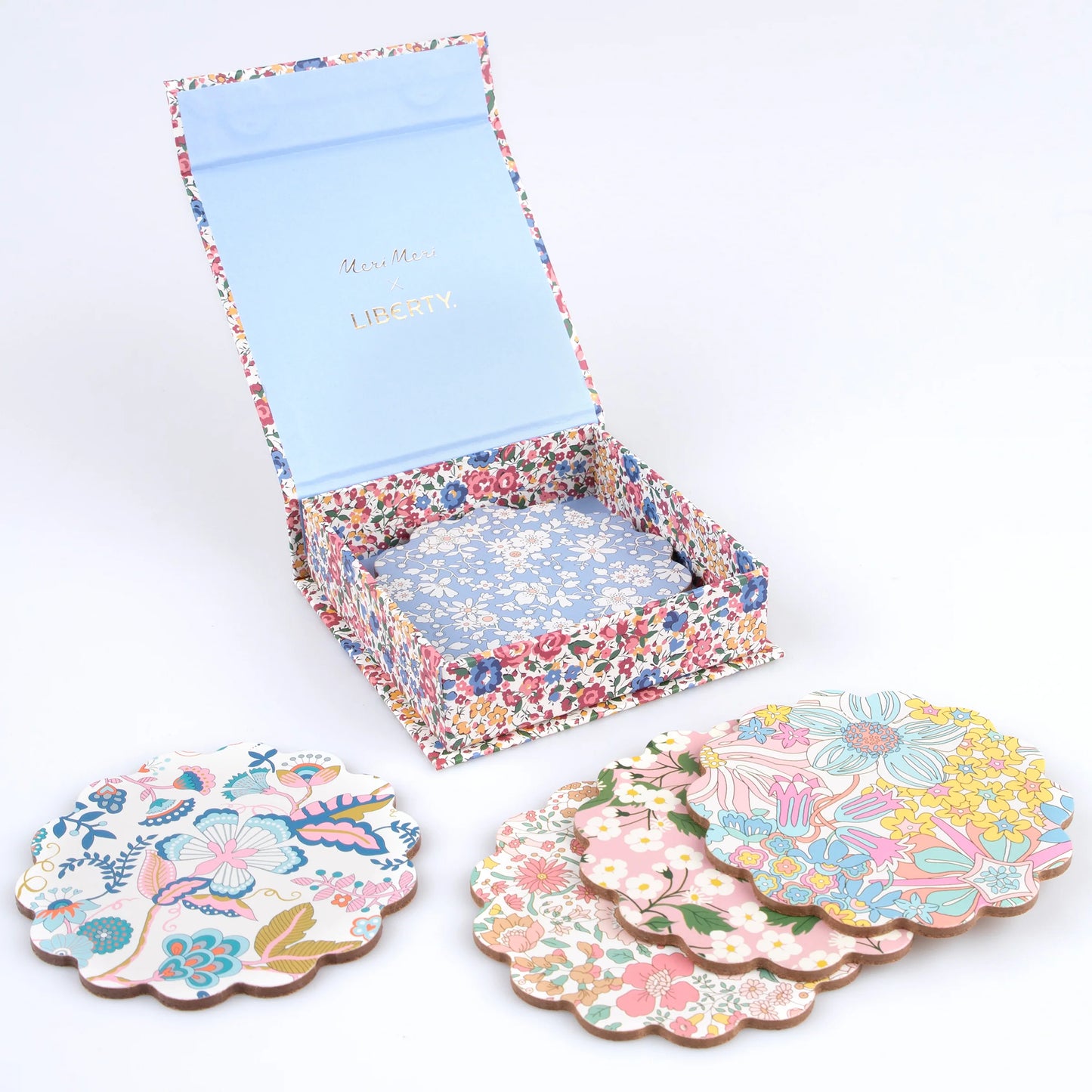 Meri Meri x Liberty Mixed Set Coasters
