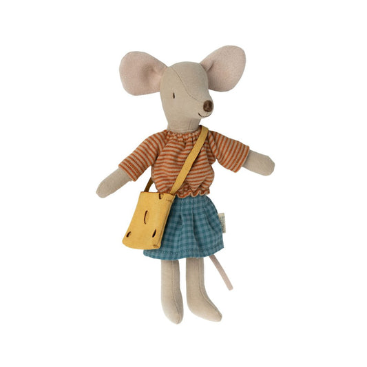 Maileg SS23 mum mouse with handbag