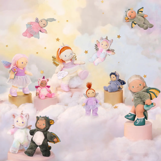 The Rainbow is Glowing! A Magical Olli Ella Dinkum Doll Launch is Coming