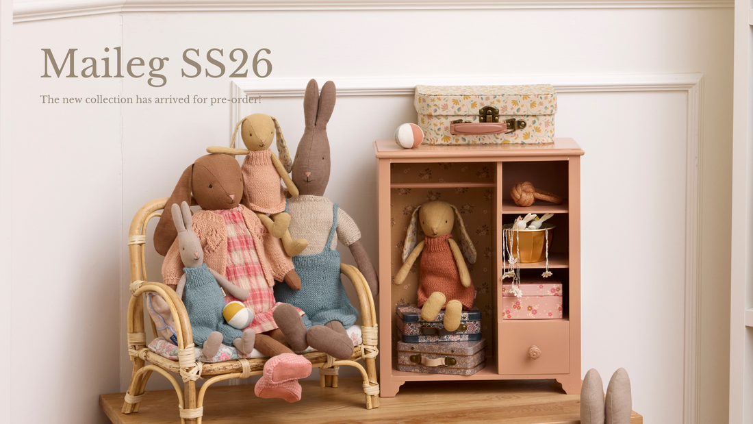 Introducing the Maileg SS26 Spring Summer 2026 Collection — Available Now for Pre-Order at Mouse in a Box!