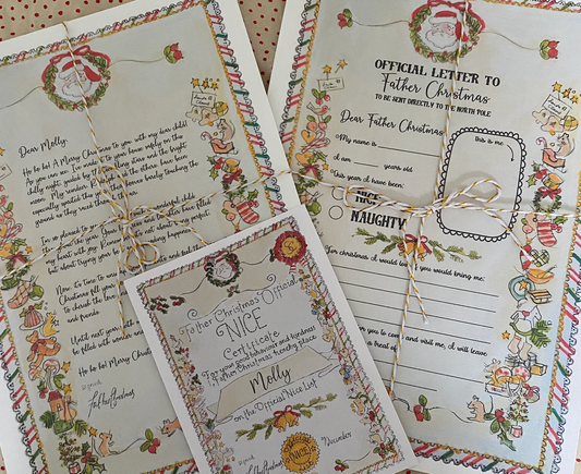 Personalised Christmas Stationery is Back at Mouse in a Box