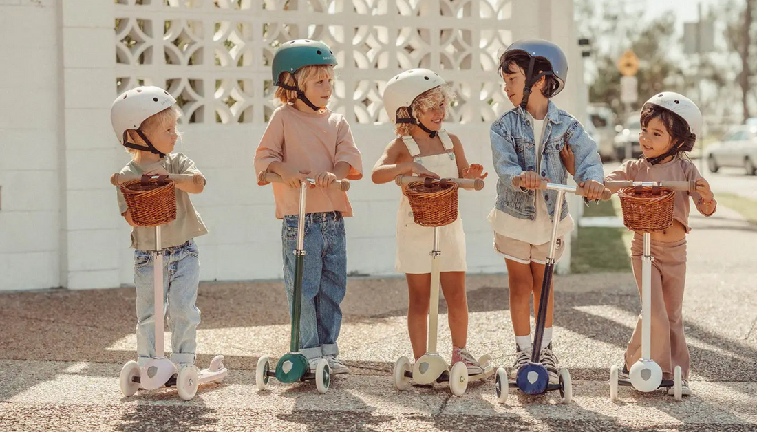 Banwood classic and retro style childrens scooters