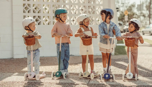 Banwood classic and retro style childrens scooters
