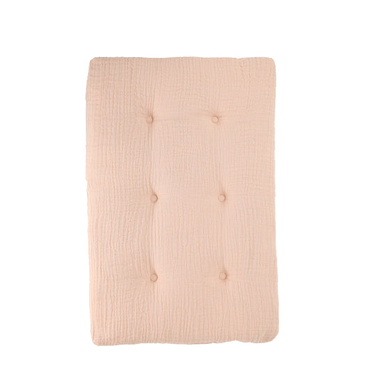Olli Ella Cotton Strolley Mattress - Seashell Pink