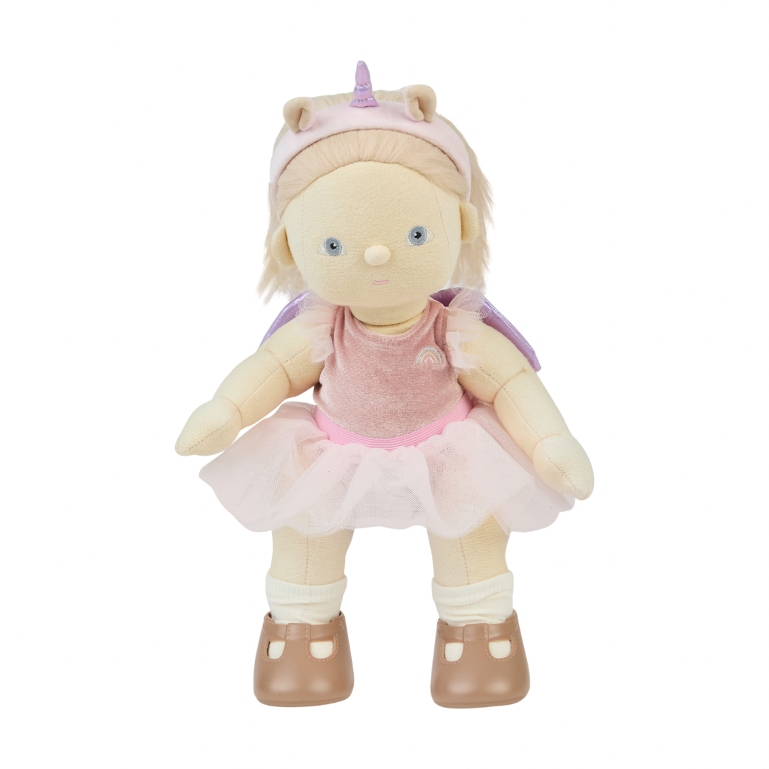 Olli Ella Dinkum Unicorn Outfit Pink