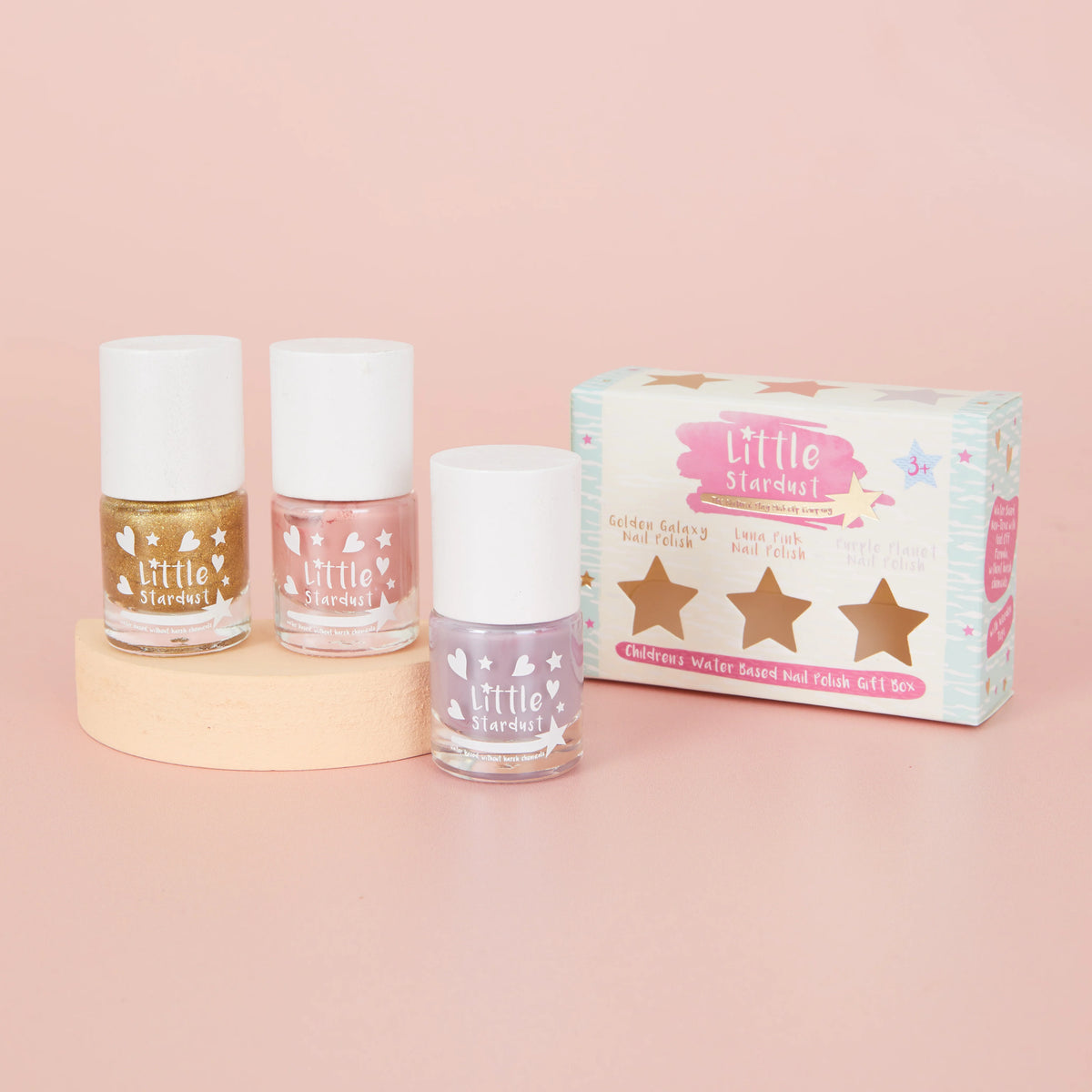 The Natural Play MakeUp Company Nail Polish Trio (3 x 8ml)