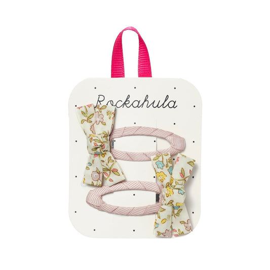Rockahula Petal Twisty Bow Clips