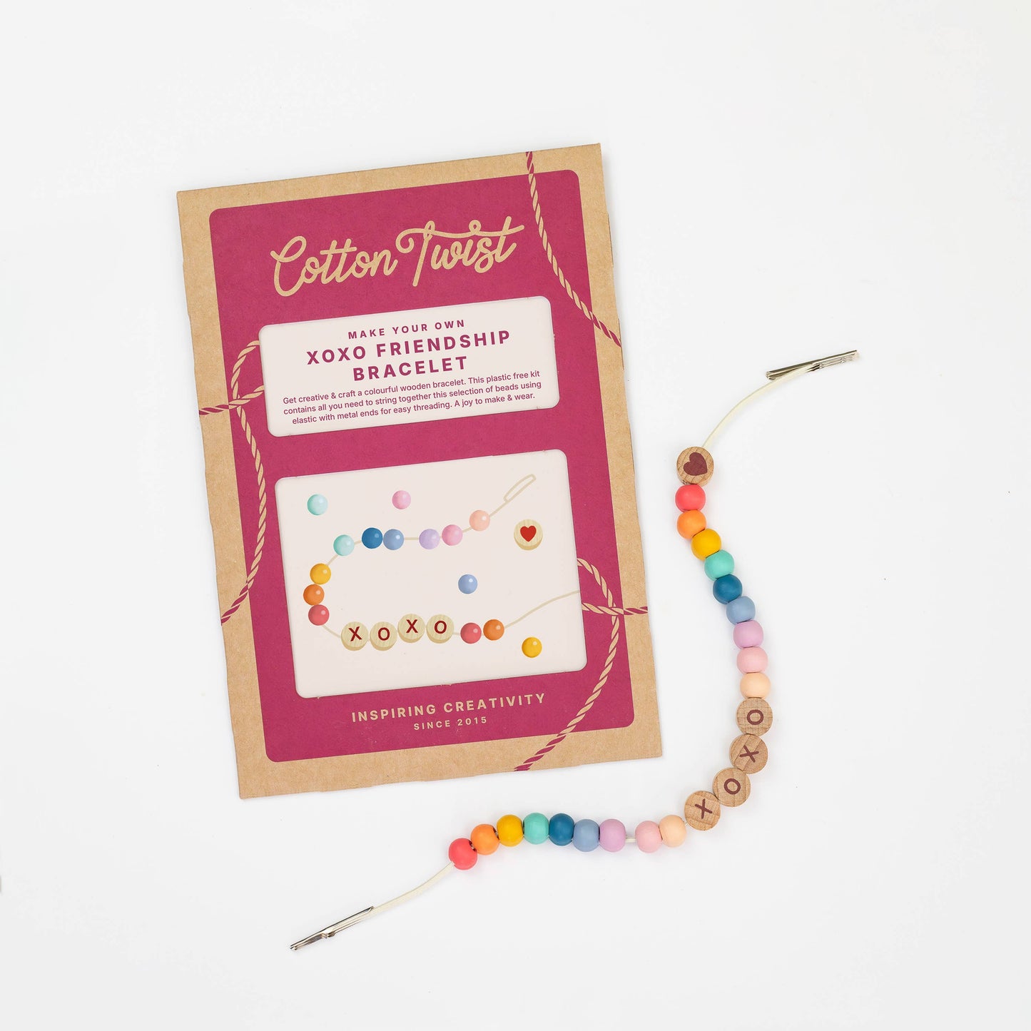 Cotton Twist XOXO Friendship Bracelet Kit
