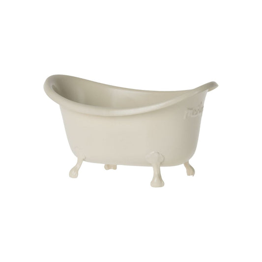 Maileg dollshouse bath in white, traditional style bath for Maileg mice