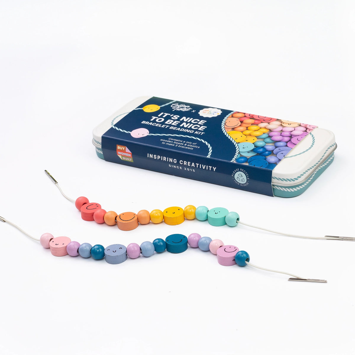 Cotton Twist It's Nice To Be Nice Bracelet Beading Kit for Children