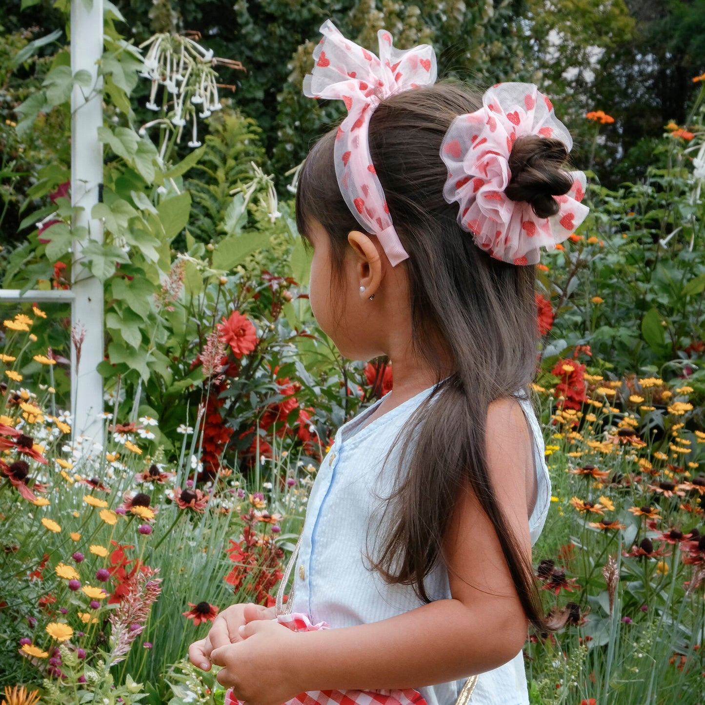 Rockahula Sweet Hearts Tulle Headband