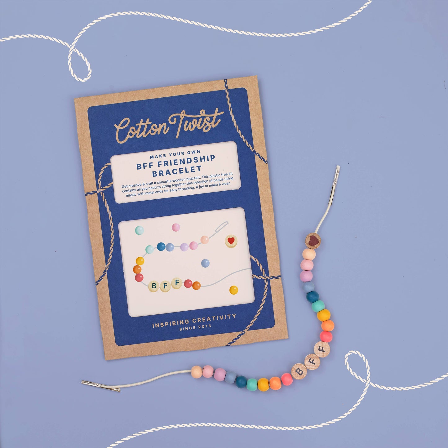 Cotton Twist BFF Friendship Bracelet Kit