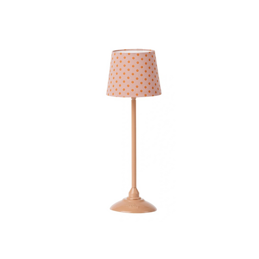 Maileg Miniature Floor Lamp, Dark Powder