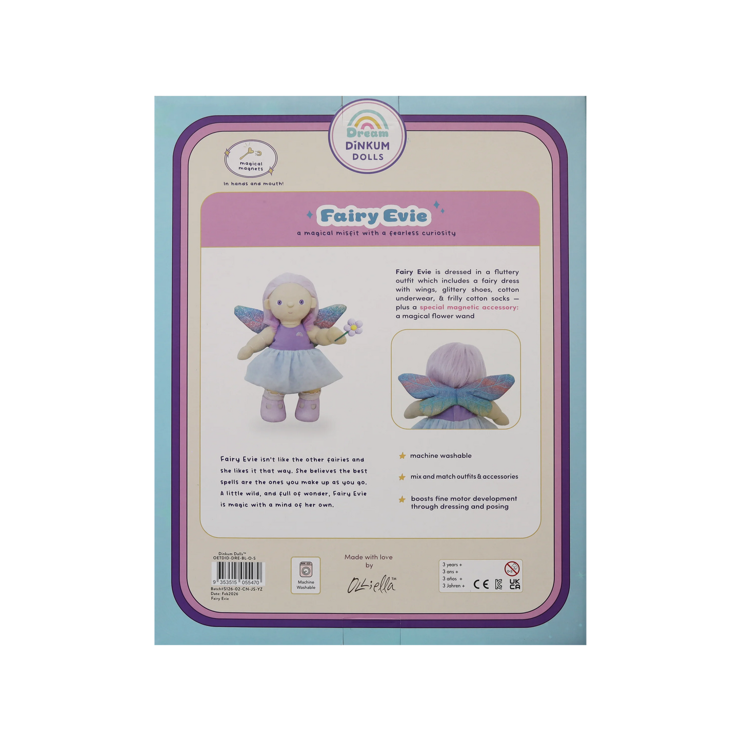 Dinkum Dolls by Olli Ella Dinkum Doll - Fairy Evie