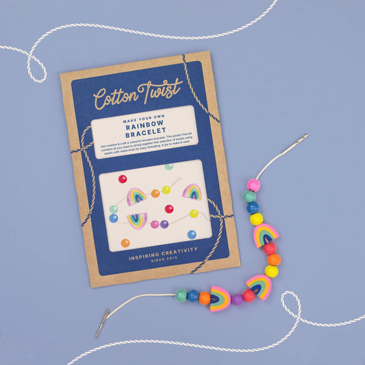 Cotton Twist Make Your Own Rainbow Bracelet