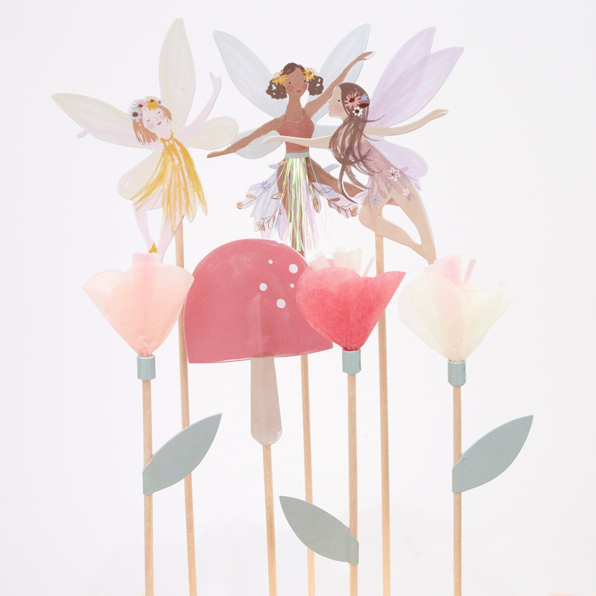 Meri Meri Fairy Cake Toppers (x 7)
