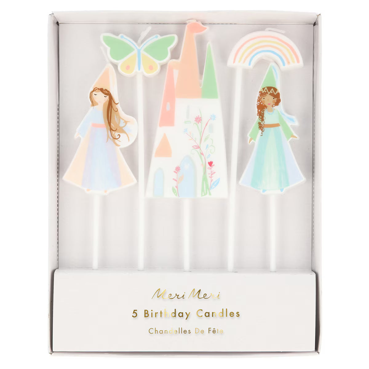 Meri Meri Magical Princess Candles (x5)
