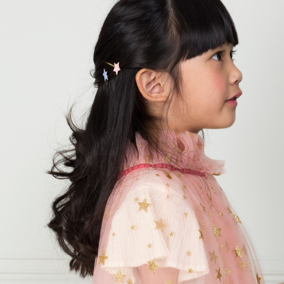 Meri Meri Pink Star Tulle Cape