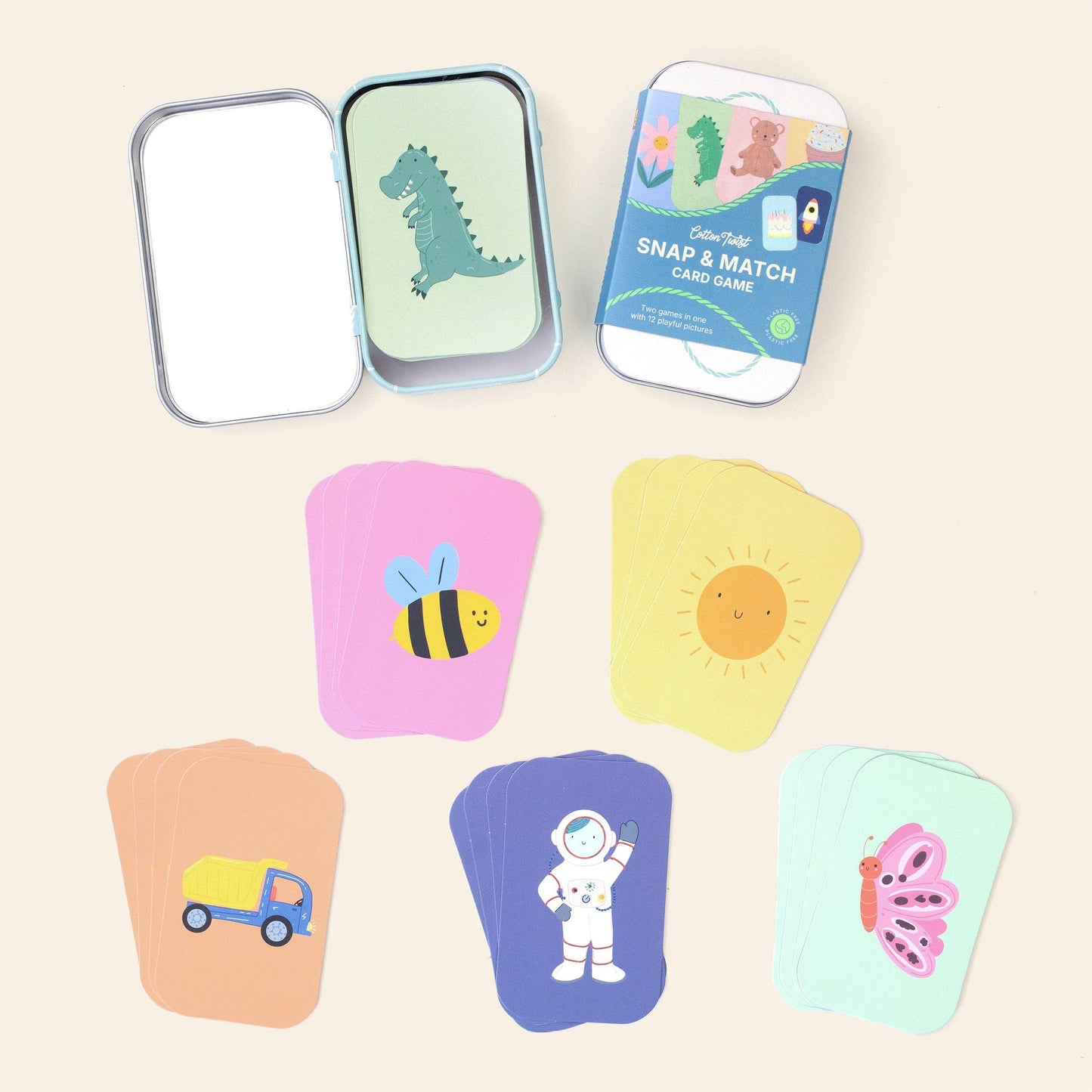 Cotton Twist (WE PREPAY ALL USA DUTIES) - Snap & Match Card Game