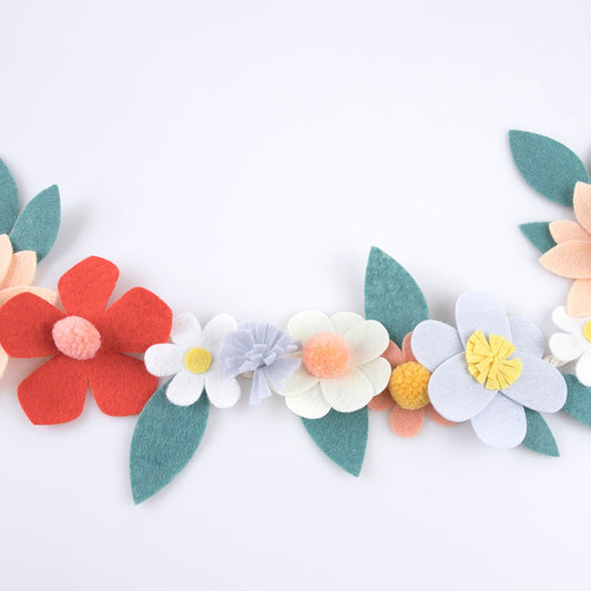 Meri Meri Felt Flower Garland