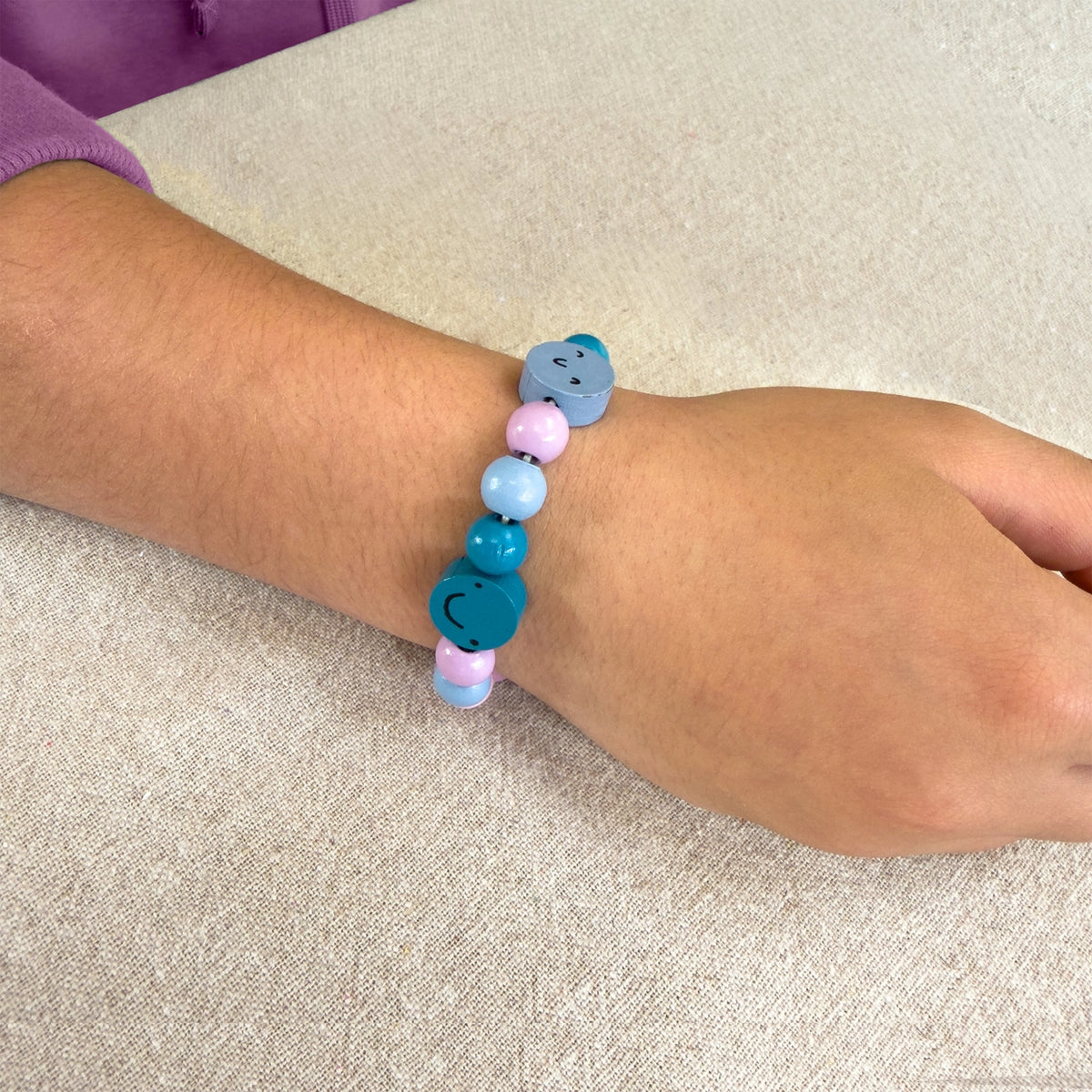Cotton Twist It's Nice To Be Nice Bracelet Beading Kit for Children