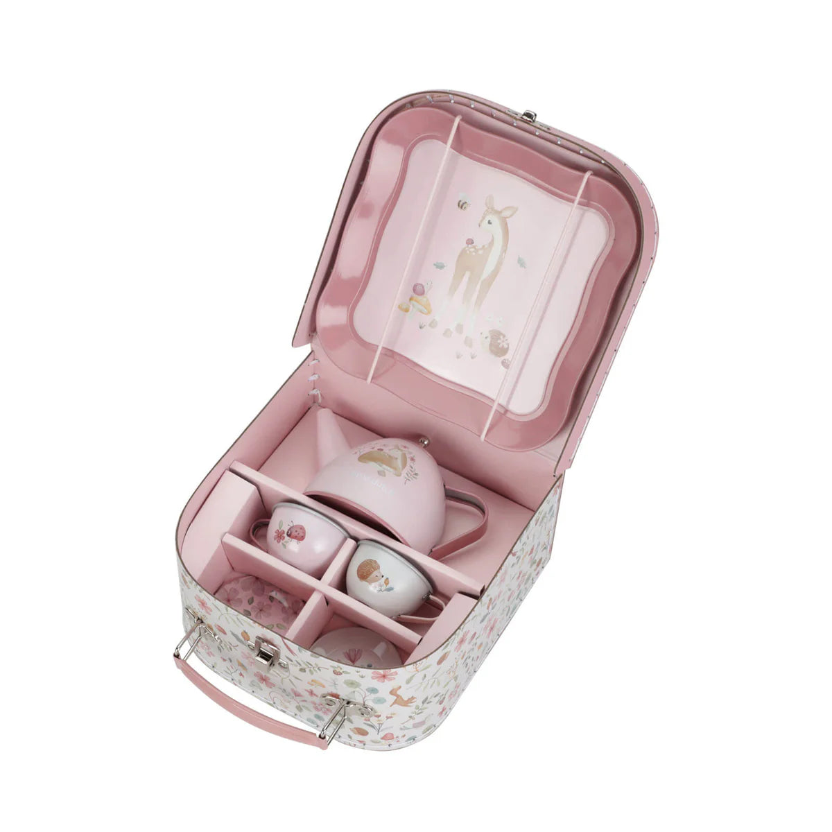 Little Dutch Fairy Garden Tea Set In Suitcase