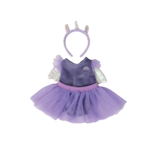 Olli Ella Dinkum Unicorn Outfit Lilac