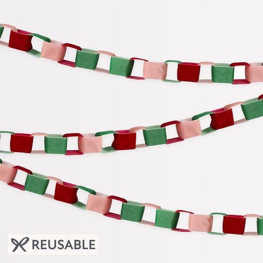 Meri Meri Velvet Chain Link Garland
