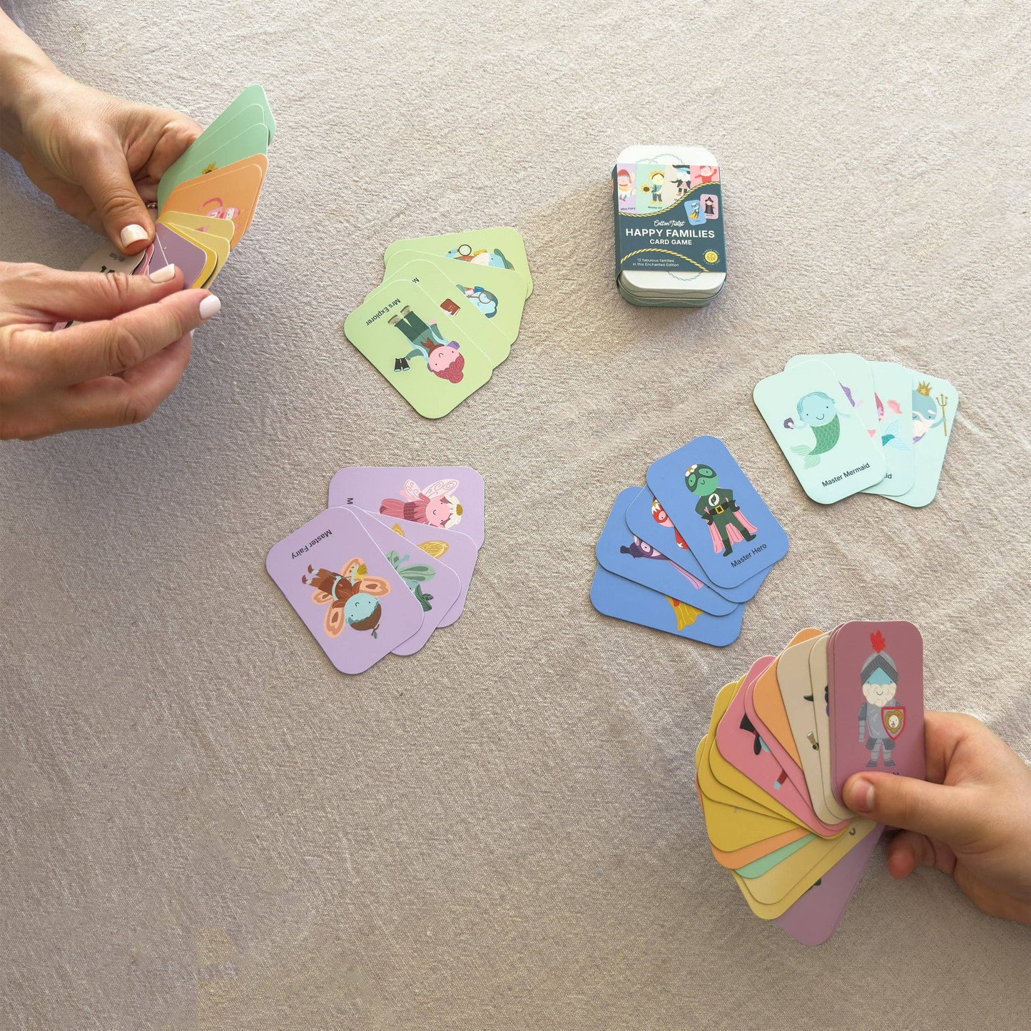 Cotton Twist (WE PREPAY ALL USA DUTIES) - Happy Families Card Game