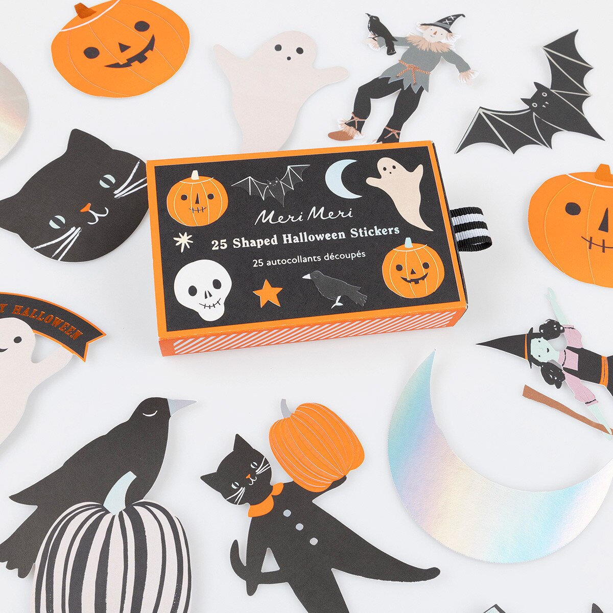 Meri Meri Halloween Shaped Stickers (x25 Stickers)