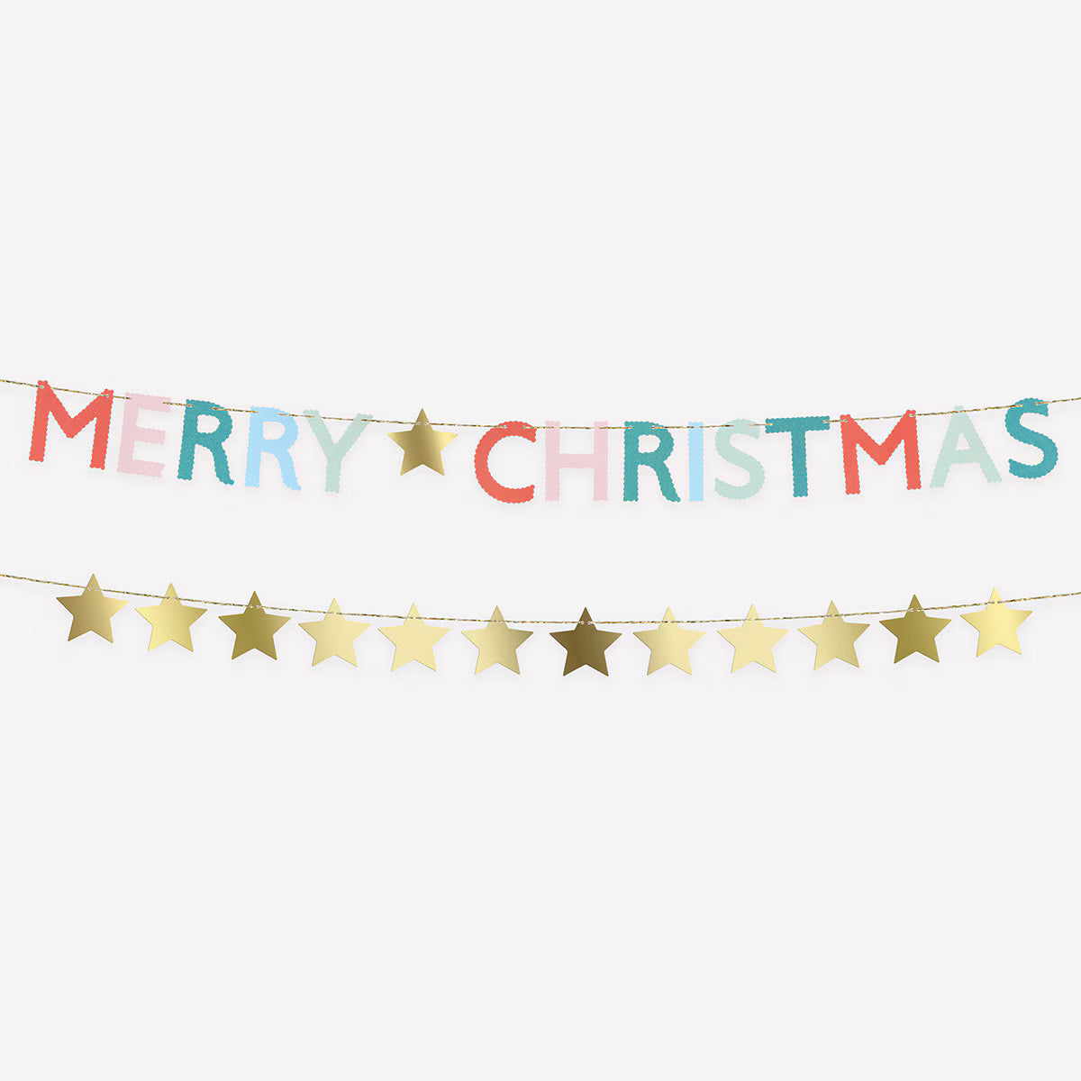 Meri Meri Merry Christmas Mini Matchbox garland set