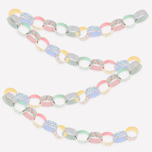 Meri Meri Meri Meri x Liberty Scalloped Paper Chains Set