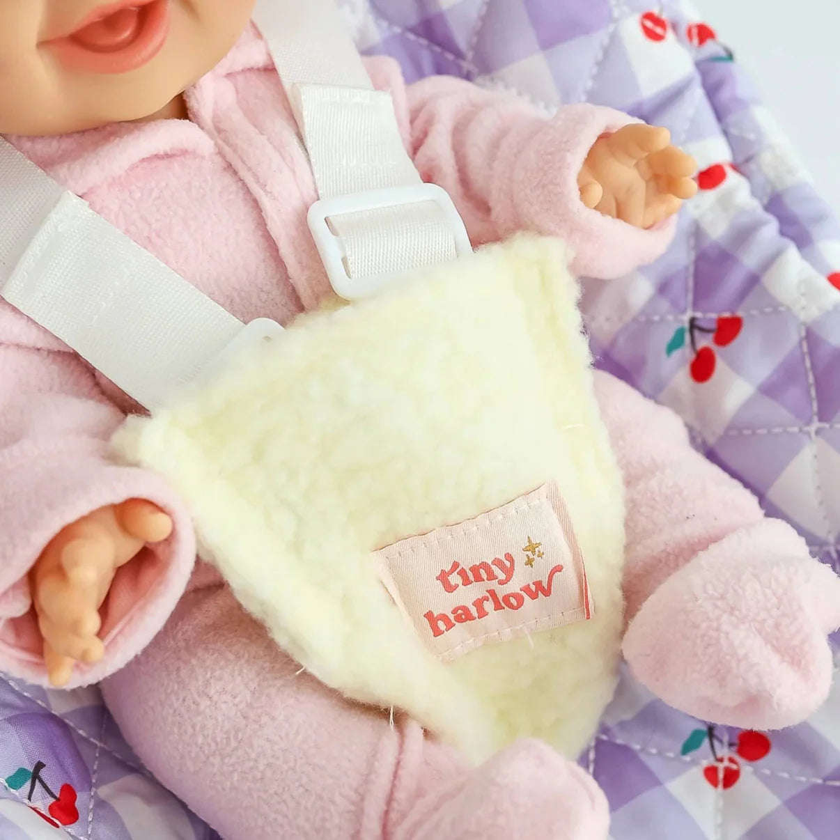 Tiny Harlow Car Seat - Lilac Cherry