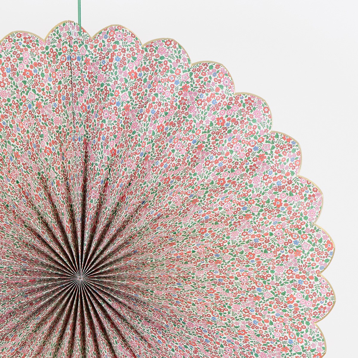 Meri Meri x Liberty Red & Green Giant Pinwheels wheels (x 3)