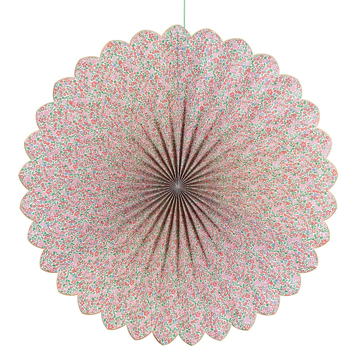 Meri Meri x Liberty Red & Green Giant Pinwheels wheels (x 3)