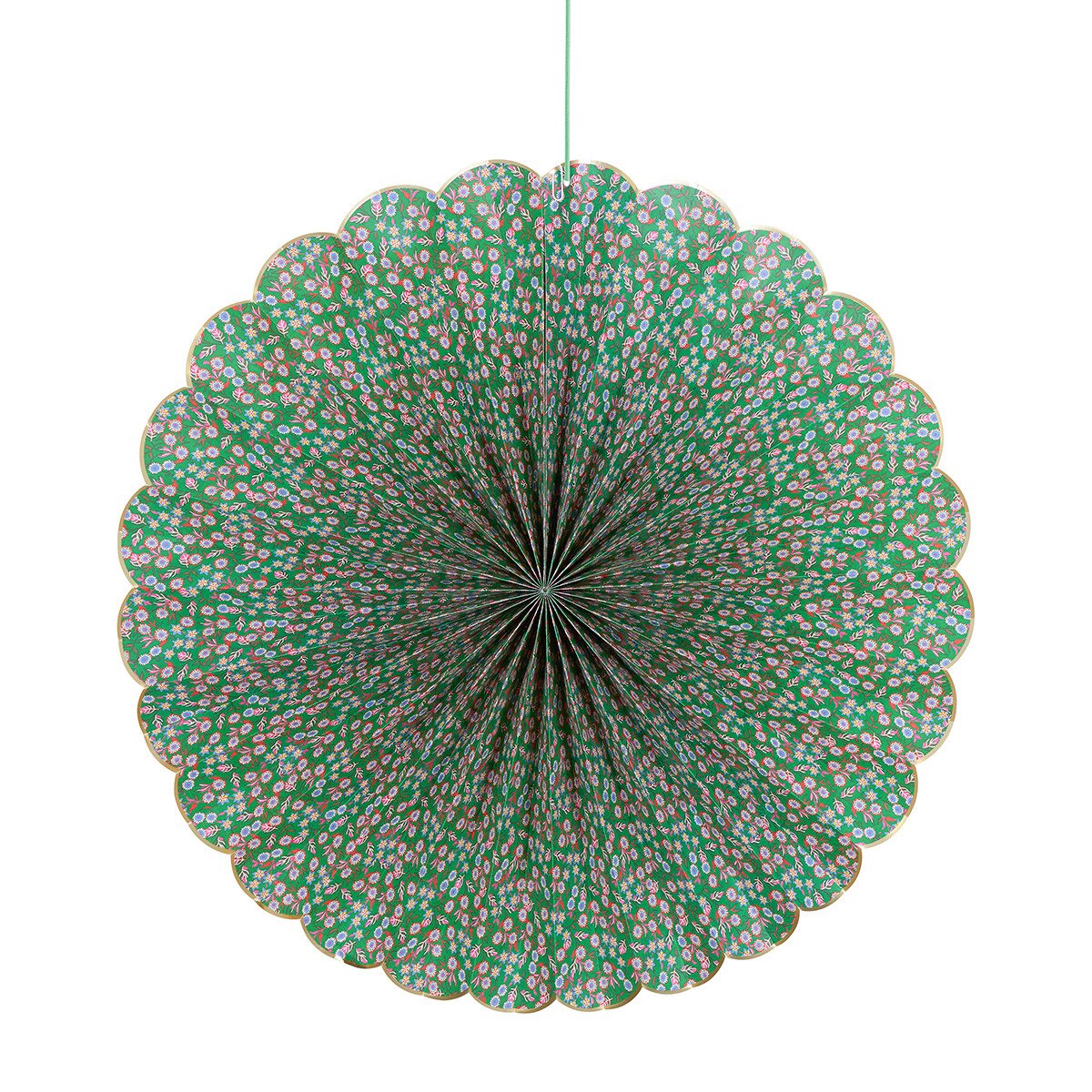 Meri Meri x Liberty Red & Green Giant Pinwheels wheels (x 3)