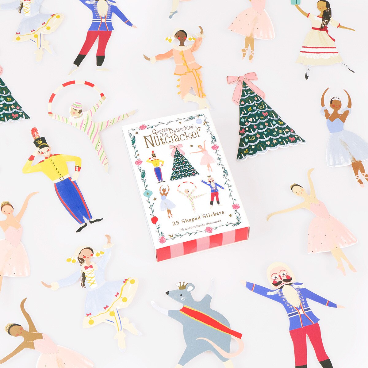 Meri Meri x New York City Ballet Shaped Stickers (x 25 stickers)