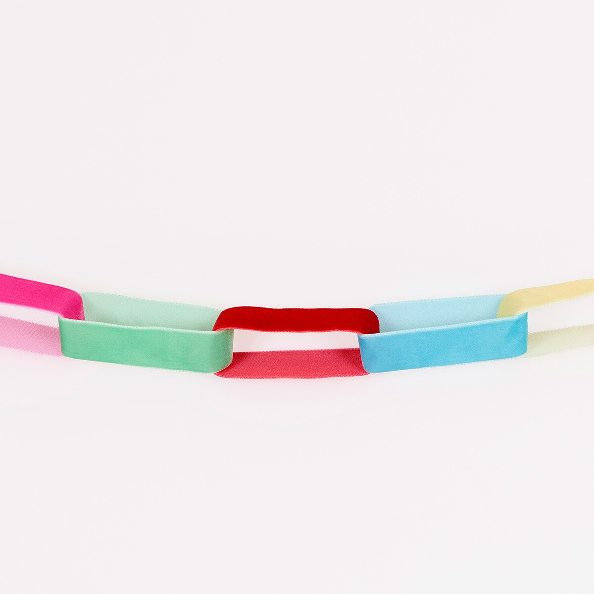 Meri Meri Bright Velvet Chain Link Garland