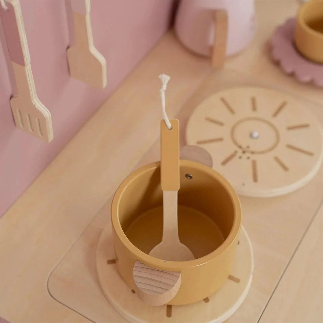 Little Dutch Wooden play kitchen Pink Limited Edition