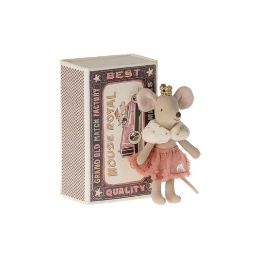 Maileg princess mouse in a matchbox