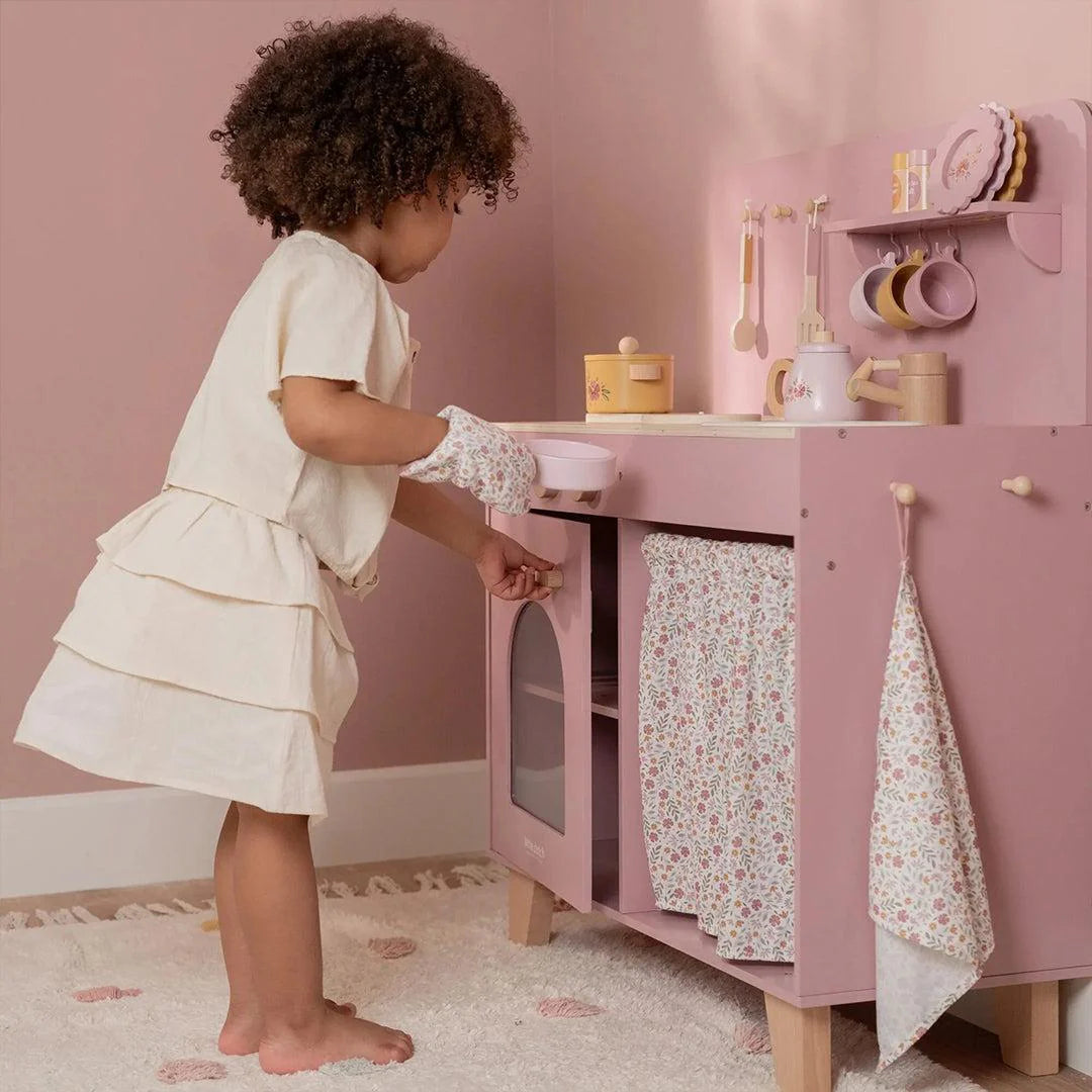 Little Dutch Wooden play kitchen Pink Limited Edition