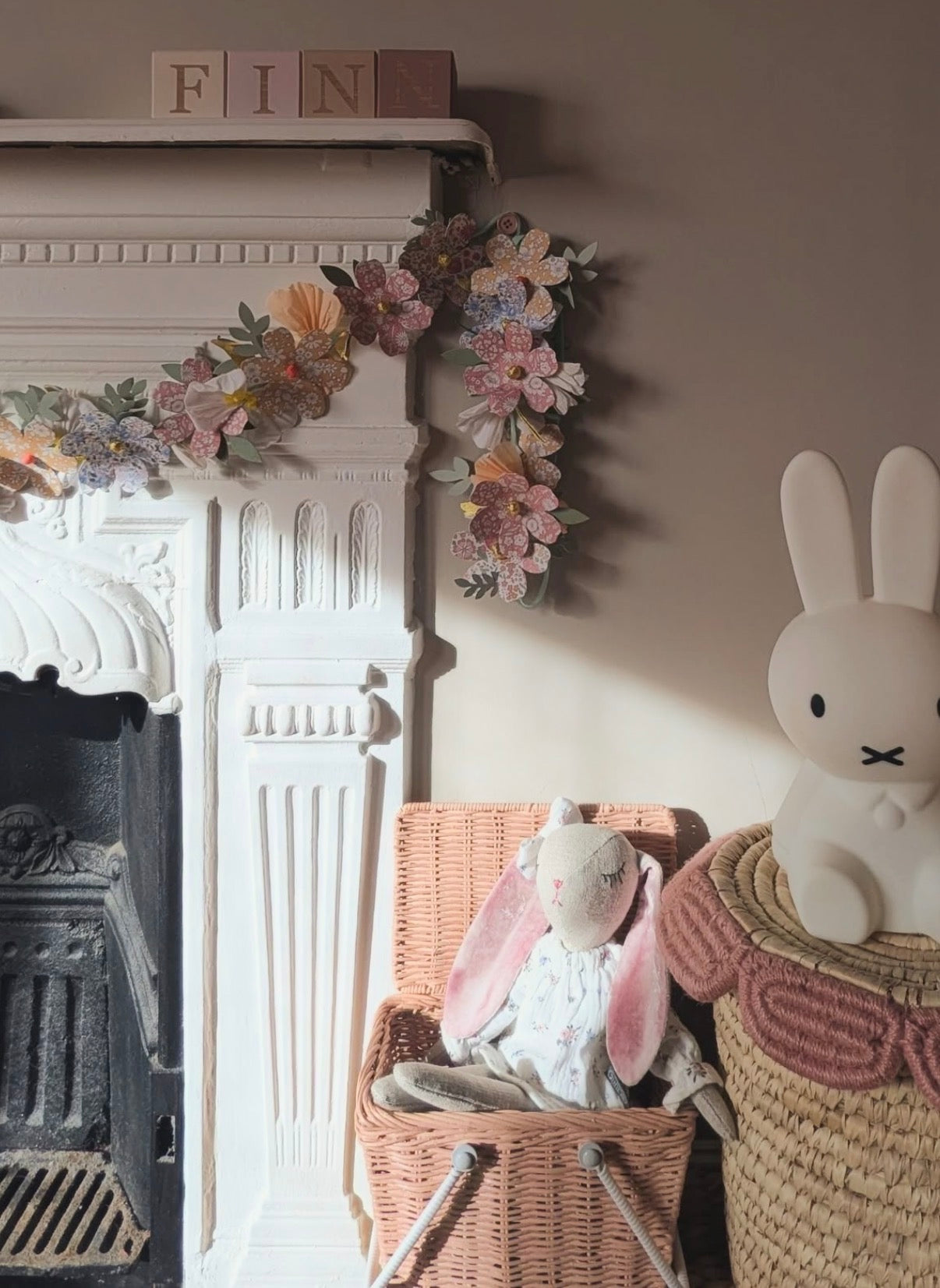 Meri Meri x Liberty Paper Flower Garland